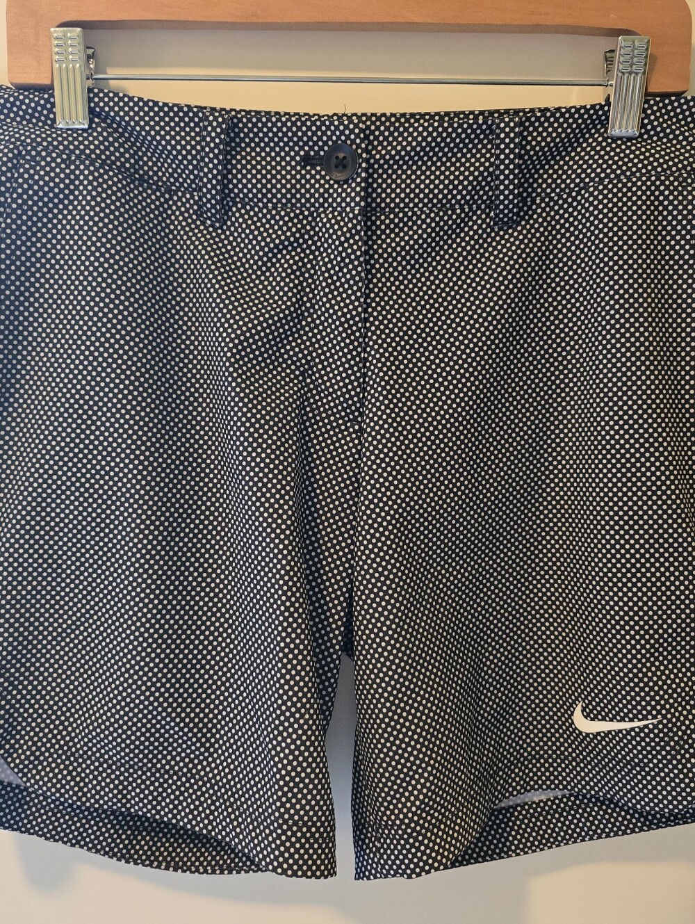 Nike Black Polka Dot Athletic Shorts
